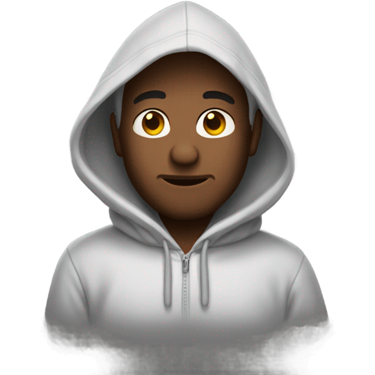 Jerry with a hoodie emoji