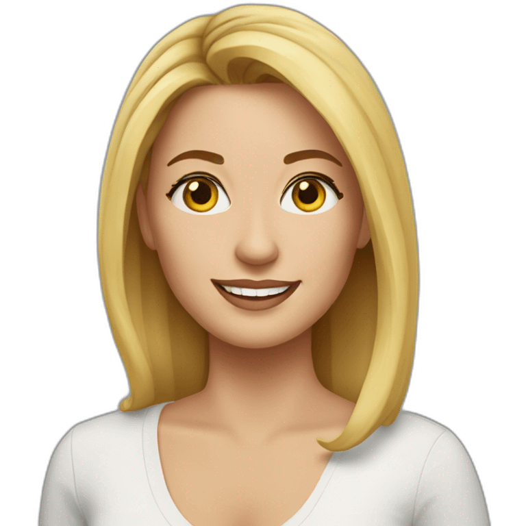 Laura Peterson from the morning show emoji