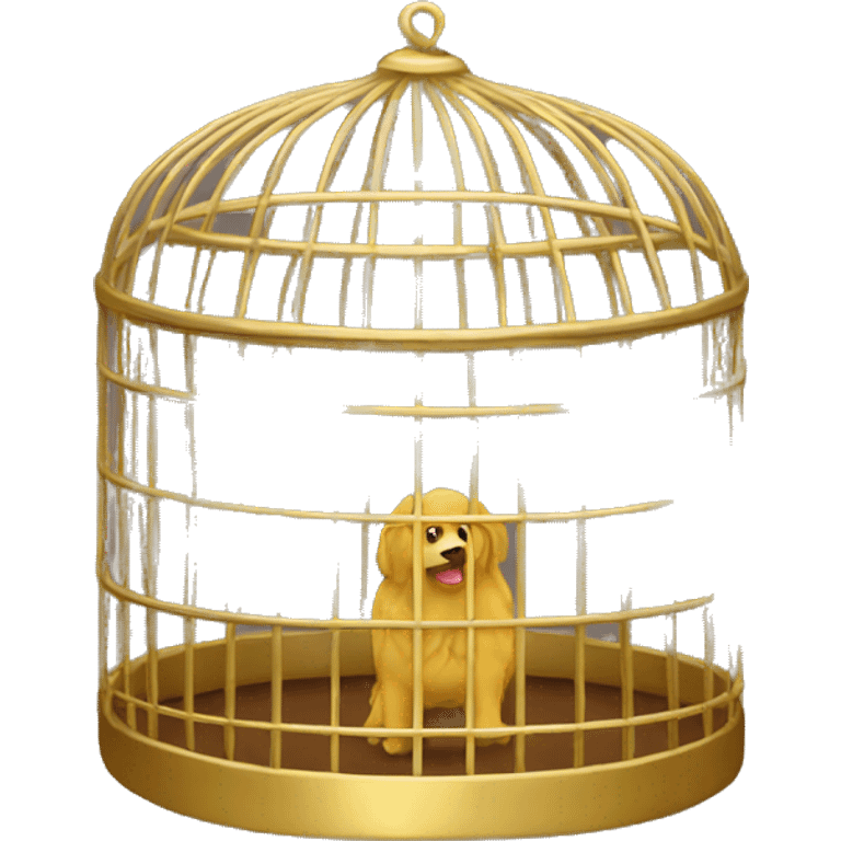 golden cage emoji