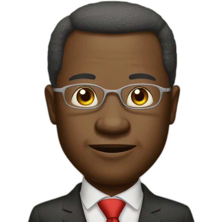 Friendly president of benin emoji