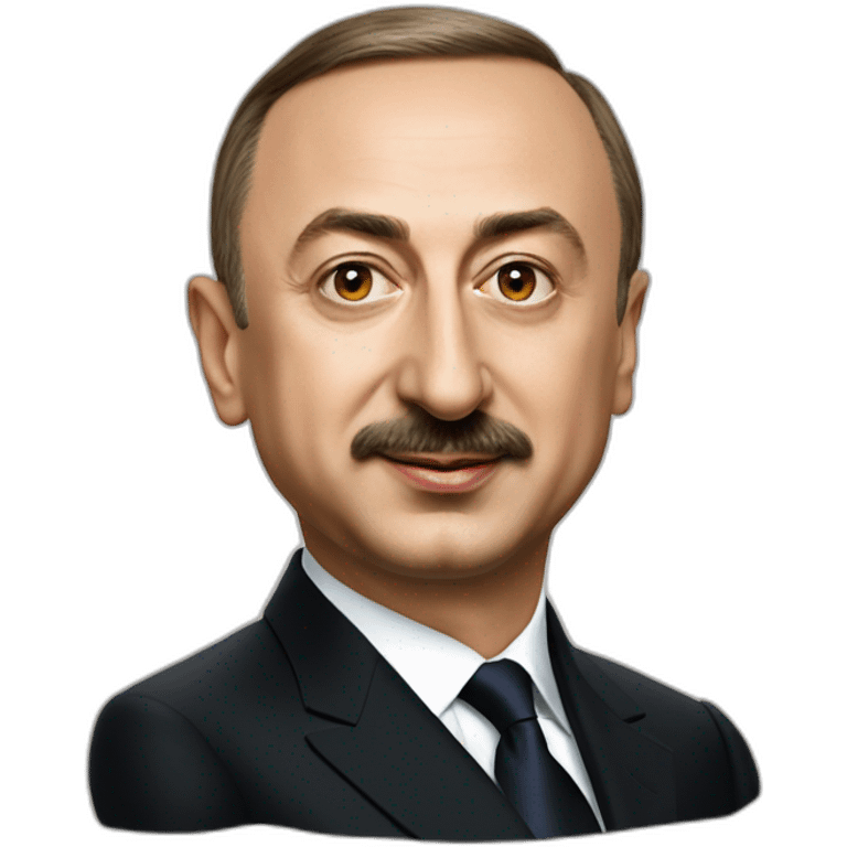 Ilham Aliyev - president of Azerbaijan emoji