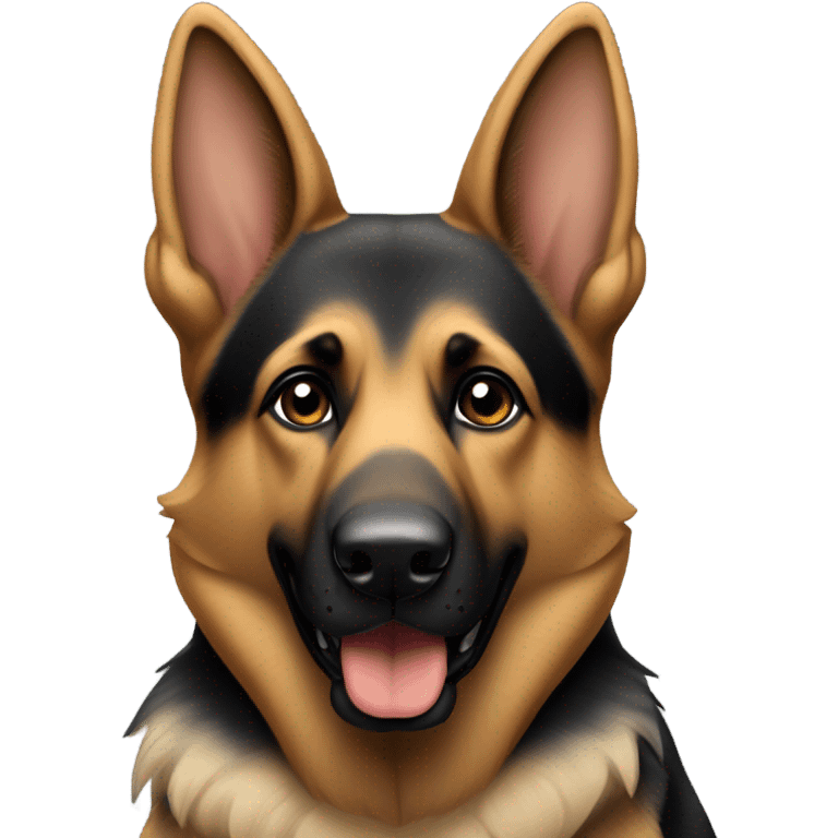 German shepherd  emoji