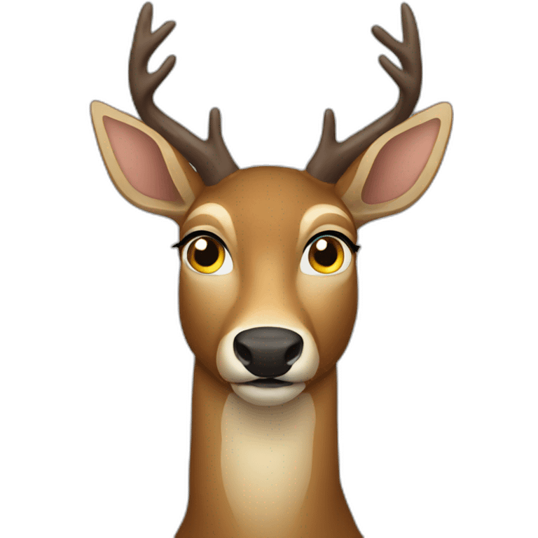 Deer in headlights emoji