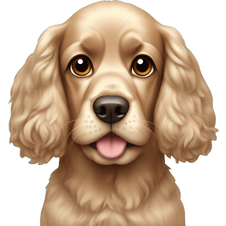 a cocker spaniel  emoji