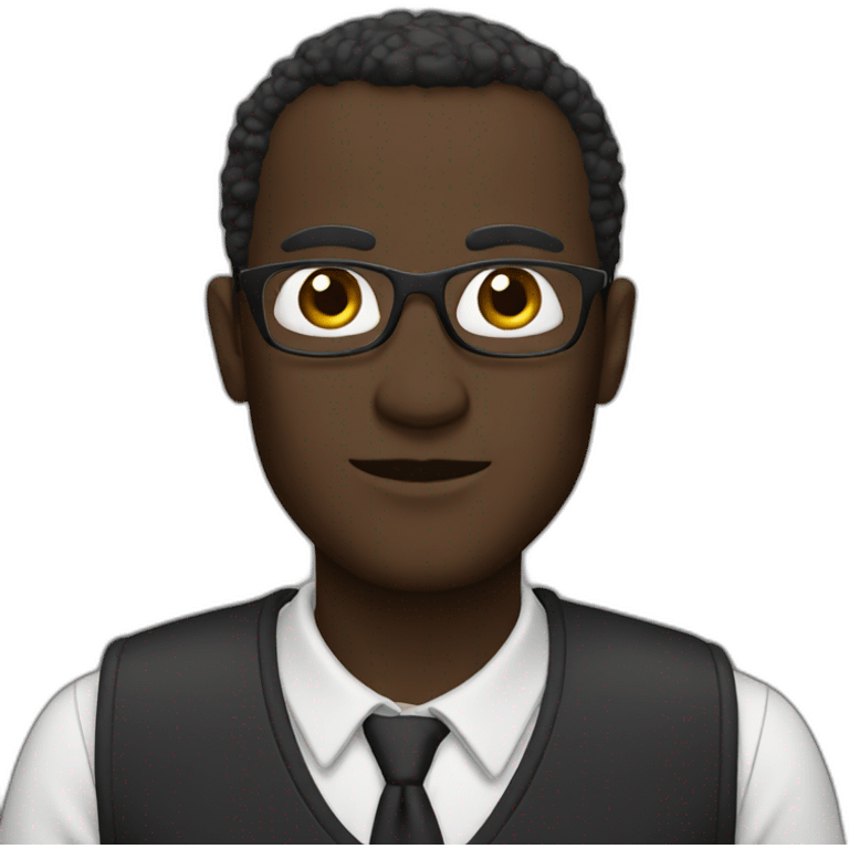 Black touran emoji