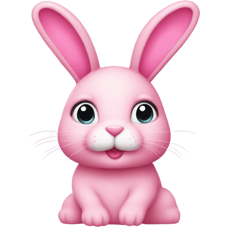 pink bunny  emoji