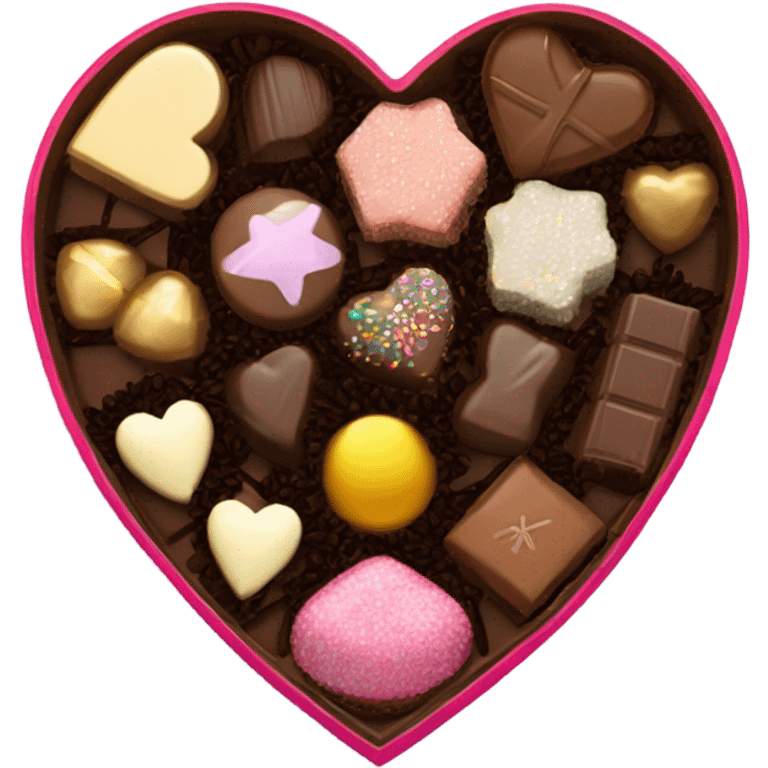 Valentine’s Day box of chocolates  emoji