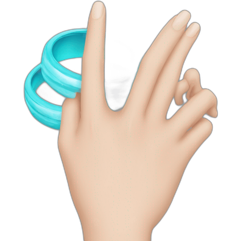 ring in hand emoji