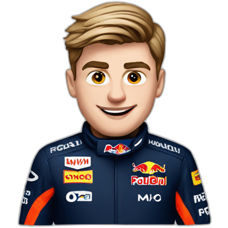 Max Verstappen F1 emoji