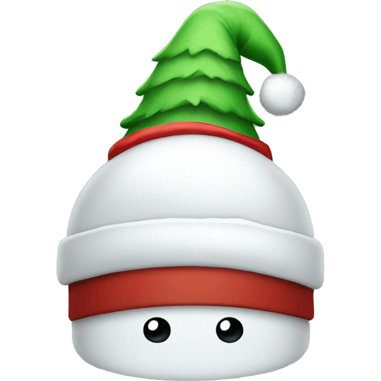 igloo xmas santa hat emoji