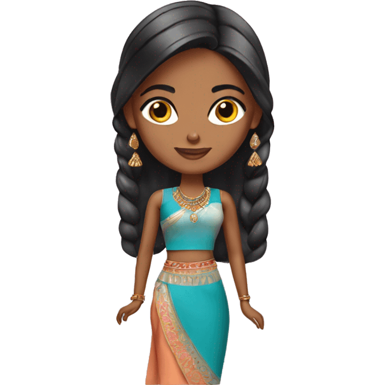 indian barbie emoji