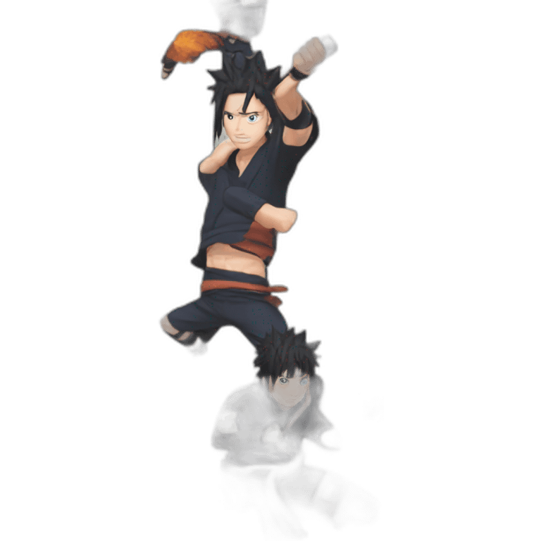 Naruto fight emoji emoji