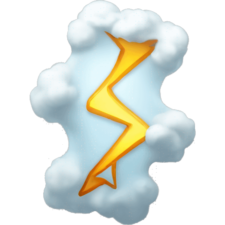 energy flash emoji