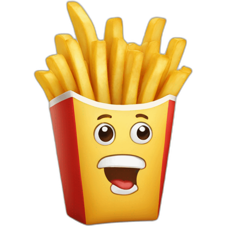 french fries emoji