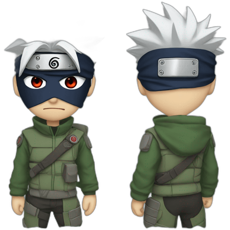 Kakashi en Sharingan emoji