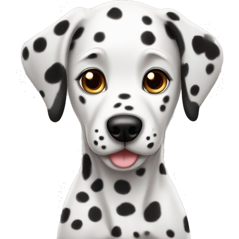 dalmatian puppy cute emoji