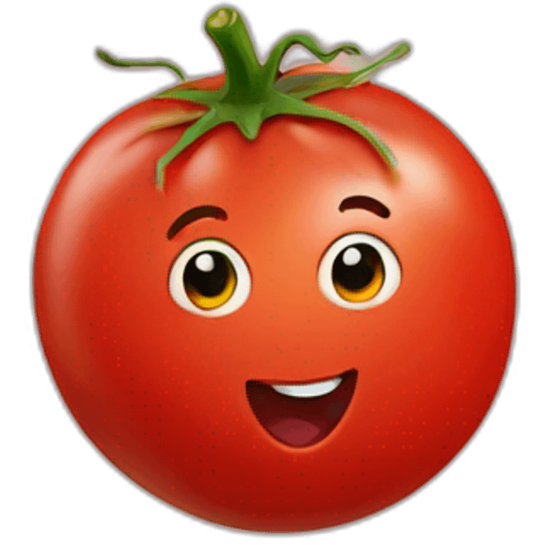 Tomate qui danse emoji