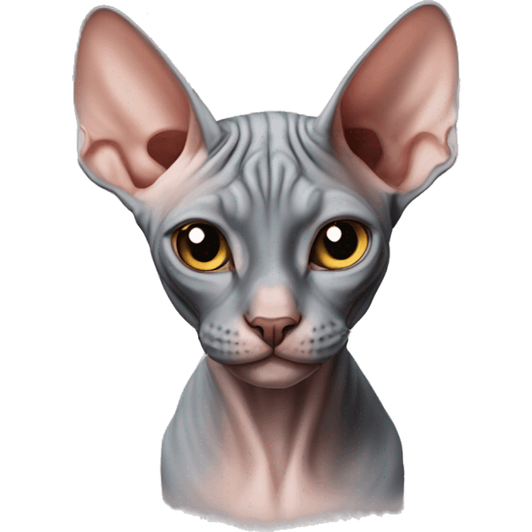 Sphynx cat emoji