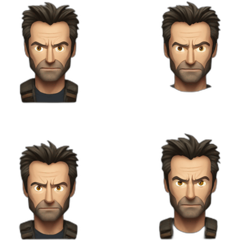 hugh jackman wolverine emoji