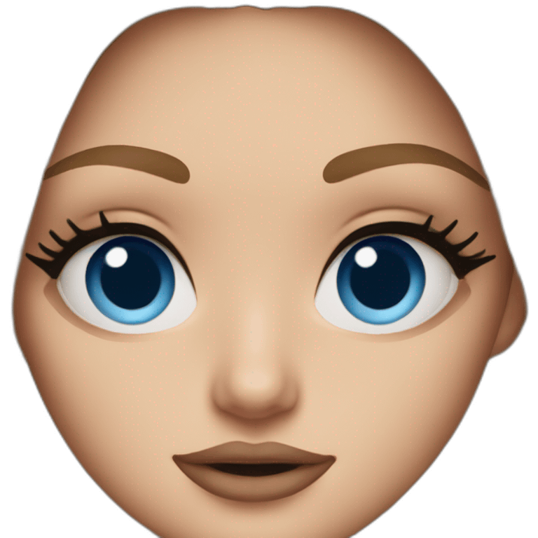 gigi hadid, blue eyes emoji