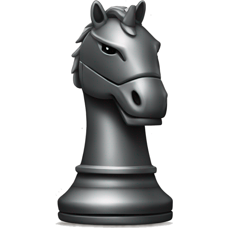 Chess knight emoji