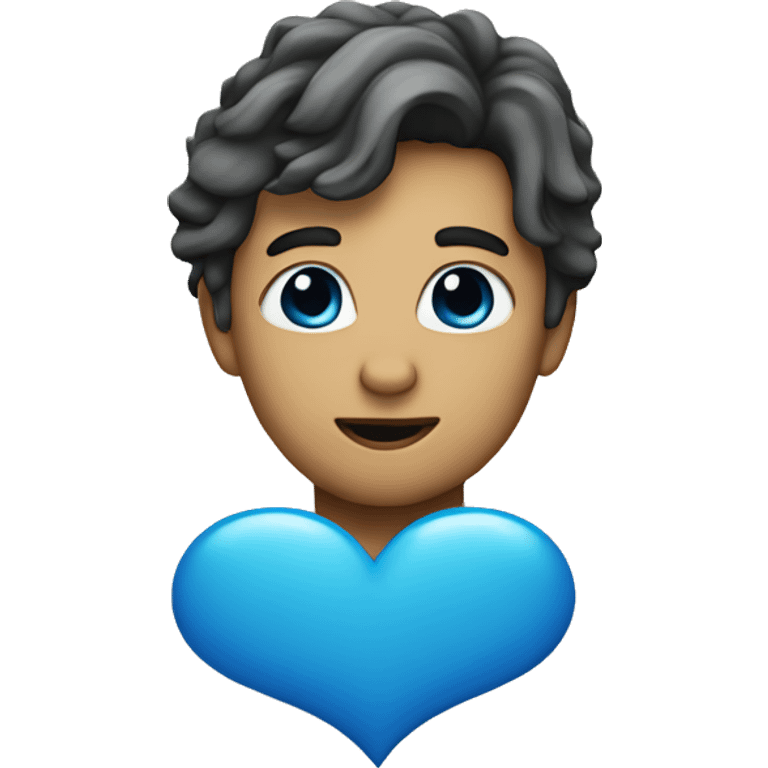 Blue heart emoji