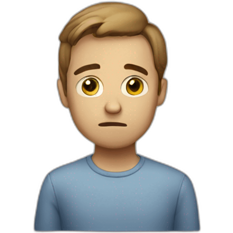 sad tim emoji