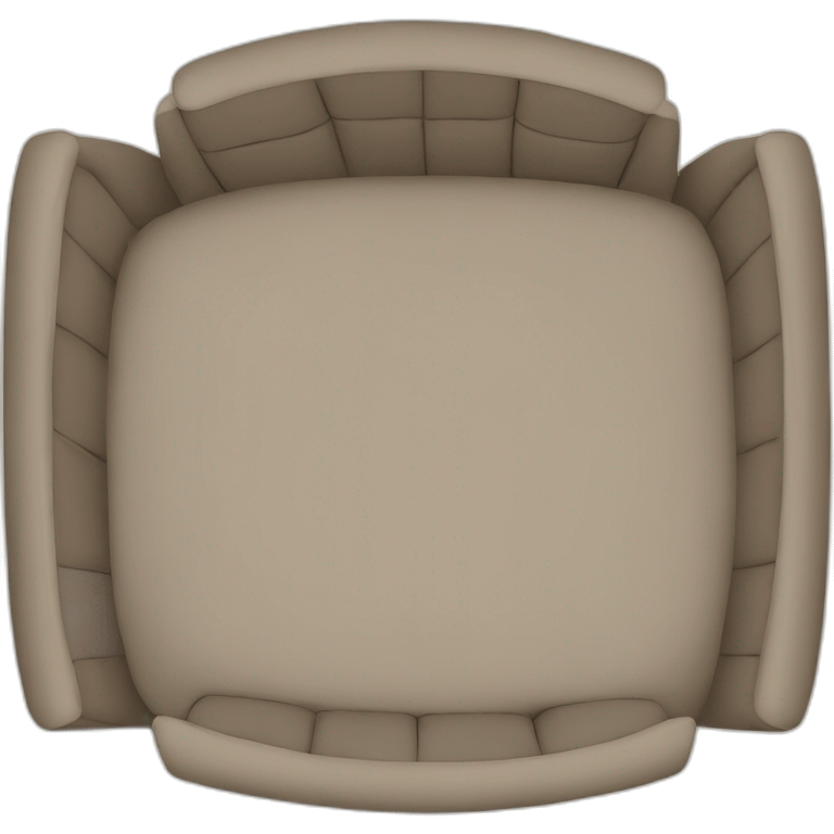 furniture top view emoji