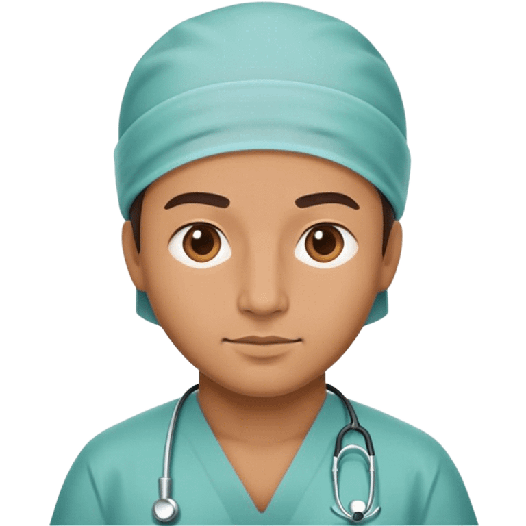 As a surgeon emoji