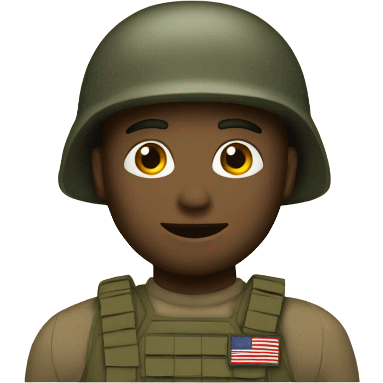 Make army soldier emoji