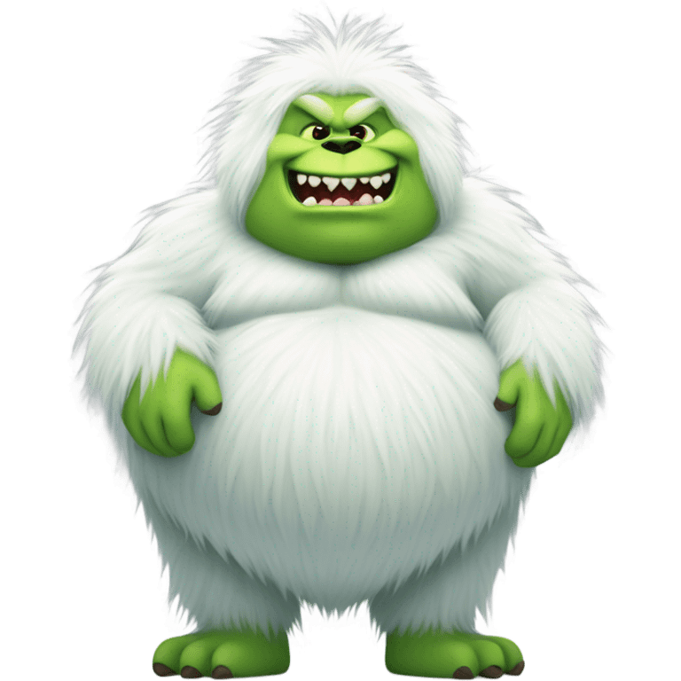 fat phoque grinch yeti emoji