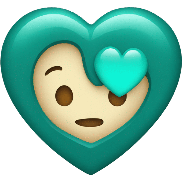 teal heart emoji