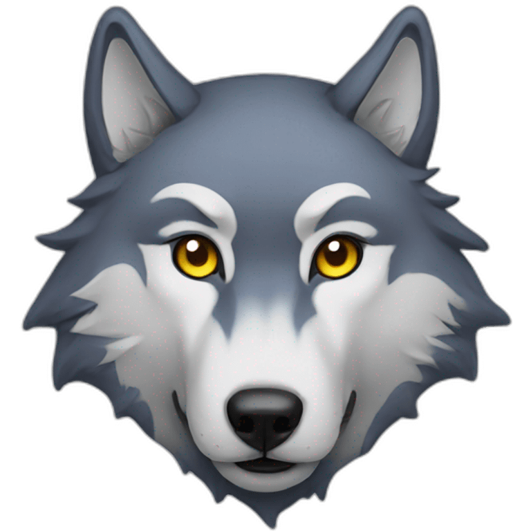 moon-wolf emoji