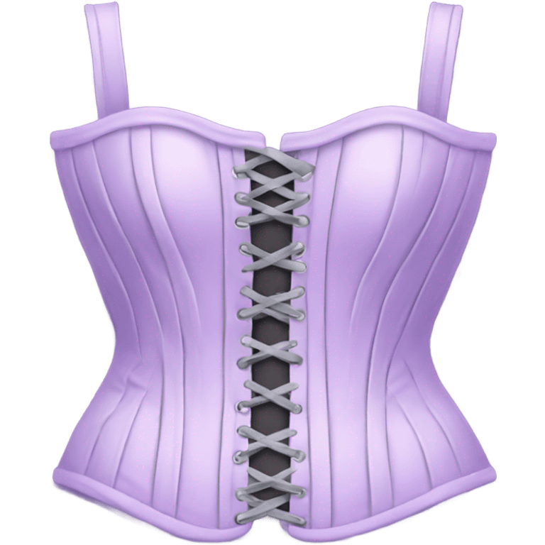 Pastel purple corset  emoji