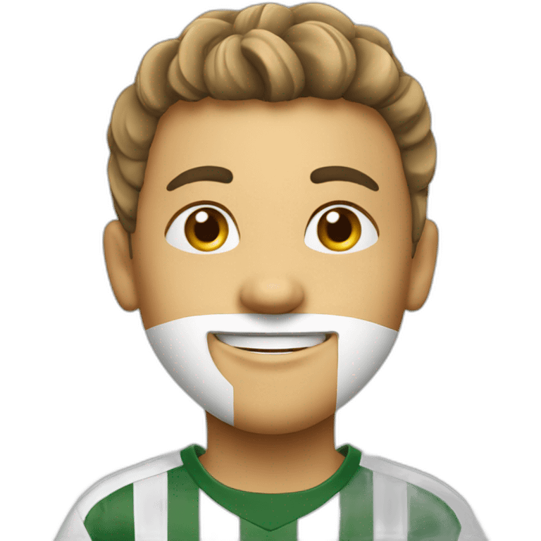 smiling-soccer-player emoji