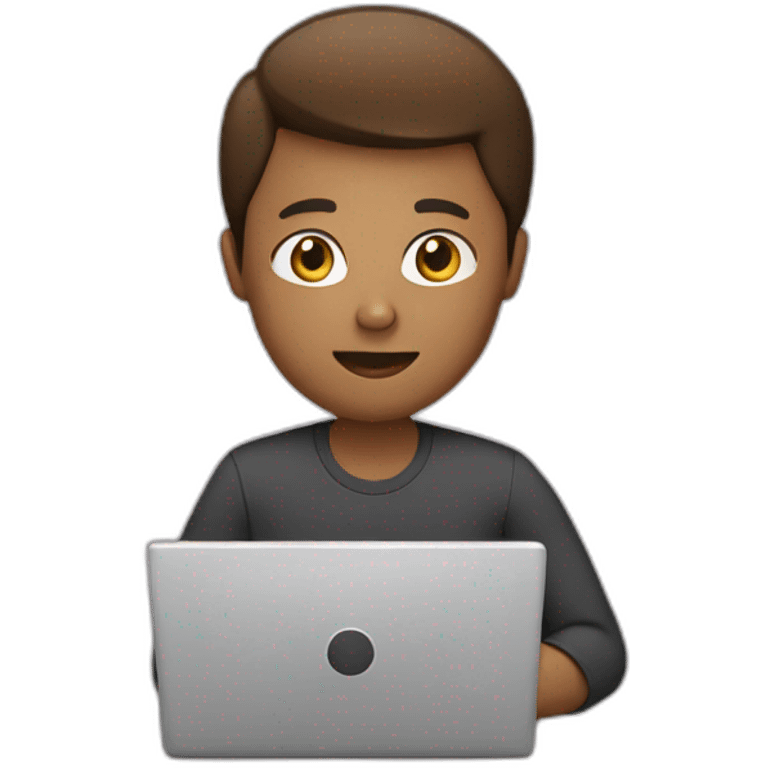 someone working on laptop emoji