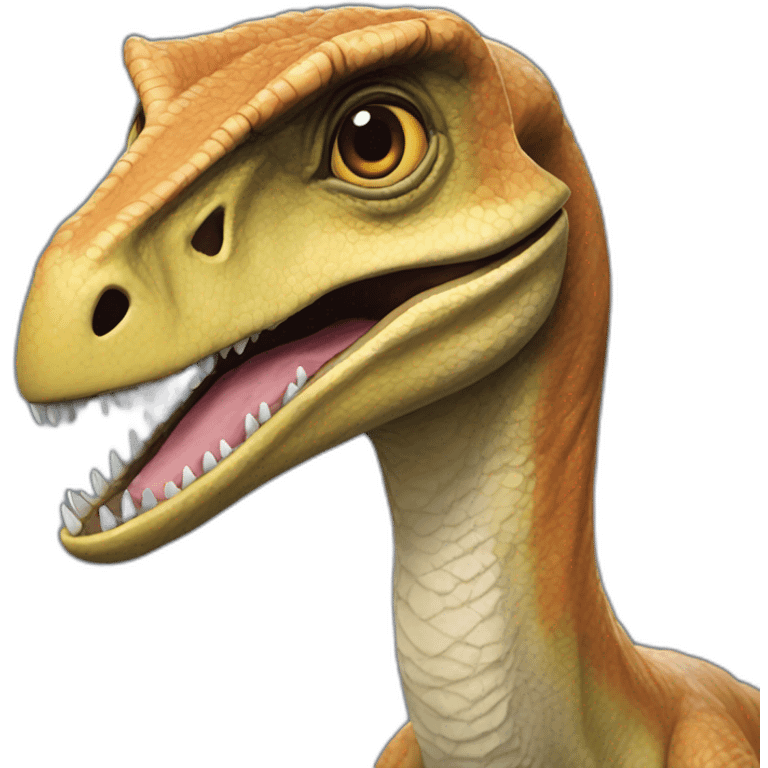 Velociraptor jurassic park emoji