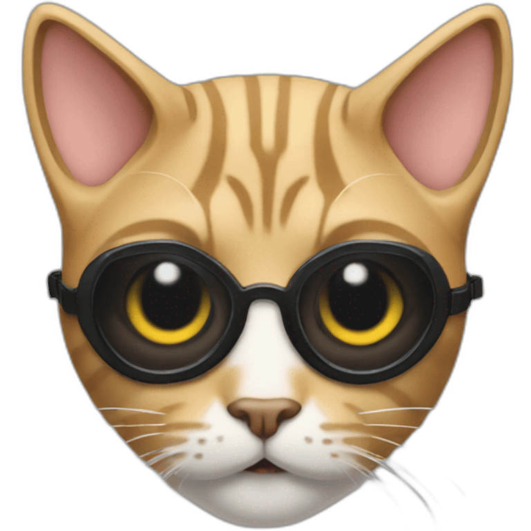 Cat-eared anti-terrorism police emoji