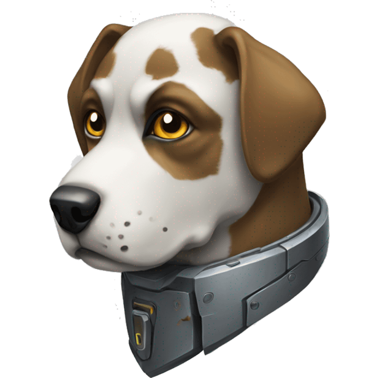 Mecha Dog liberal emoji