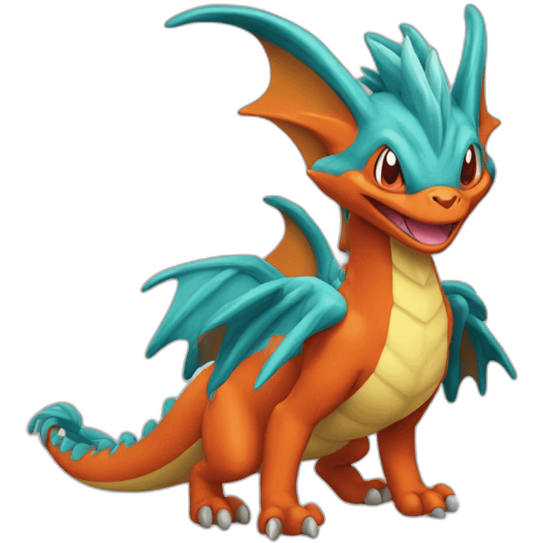 Dracaufeu pokémon emoji