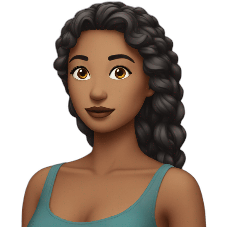 beautiful stunning girl emoji