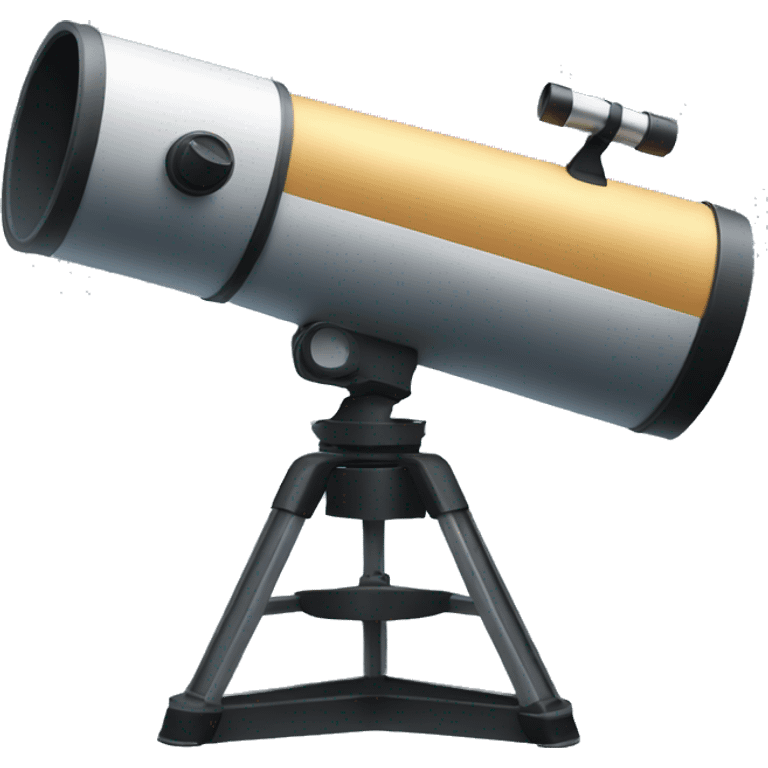 telescope looking into space emoji