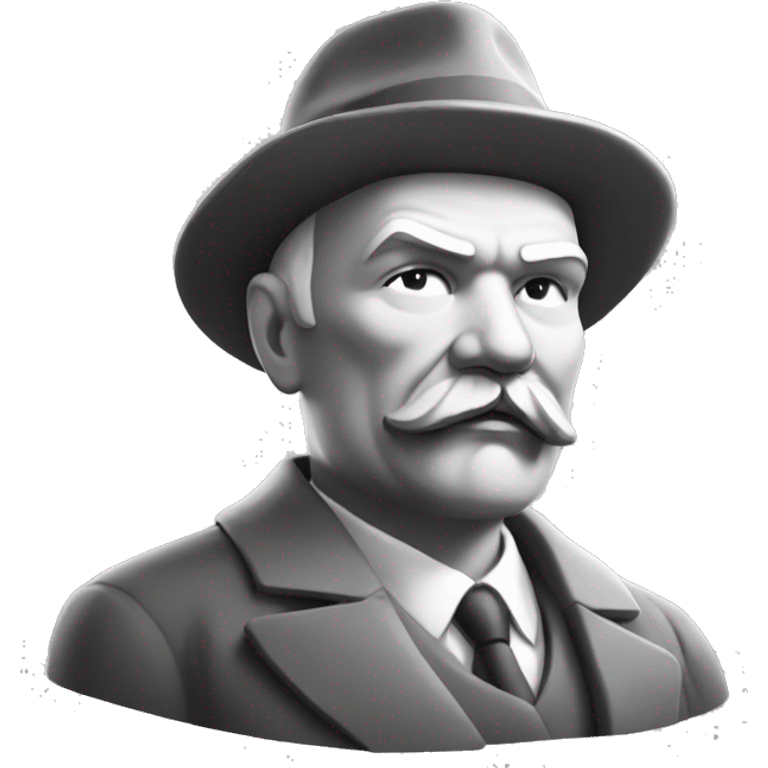 lenin with sickle and hammer emoji