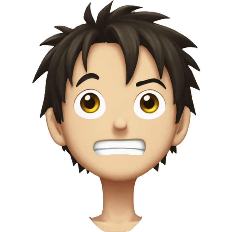 Luffy cri emoji