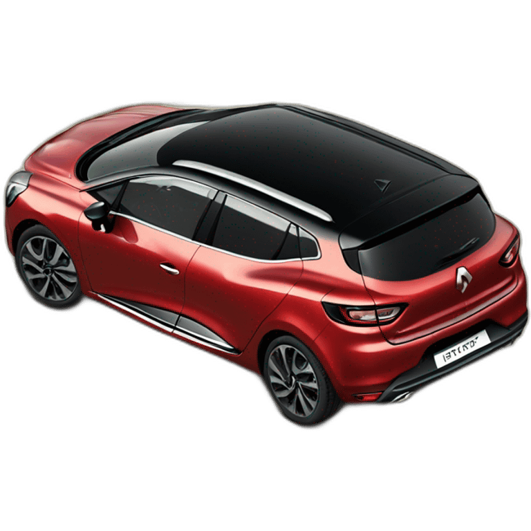 Renault clio break 2019 rouge emoji