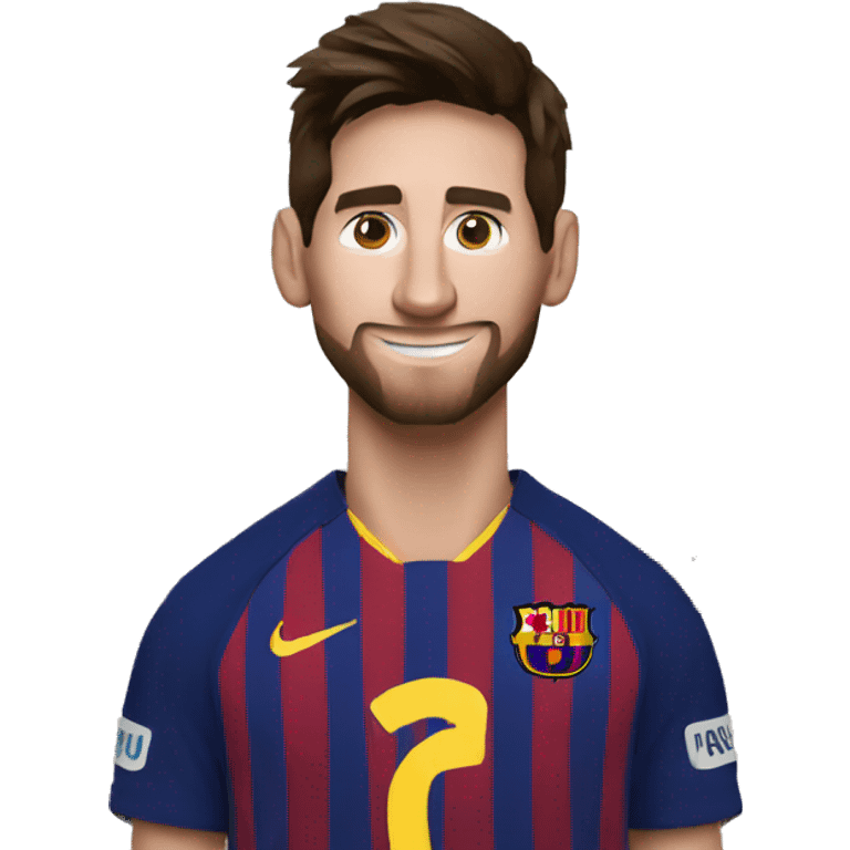 Messi barcelona emoji