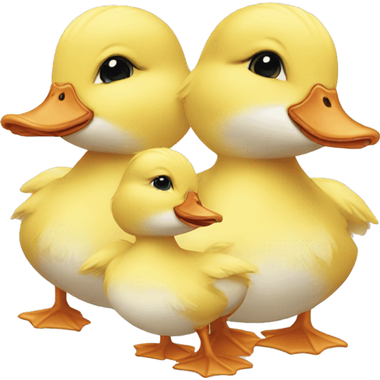 Ducklings emoji