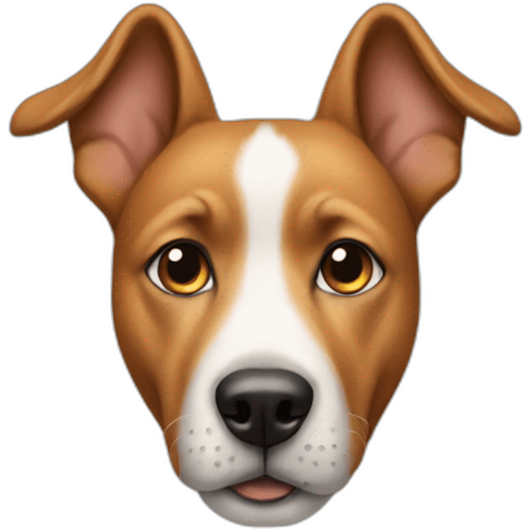 dog without nose emoji