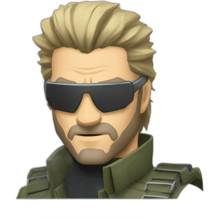 Big boss metal gear emoji