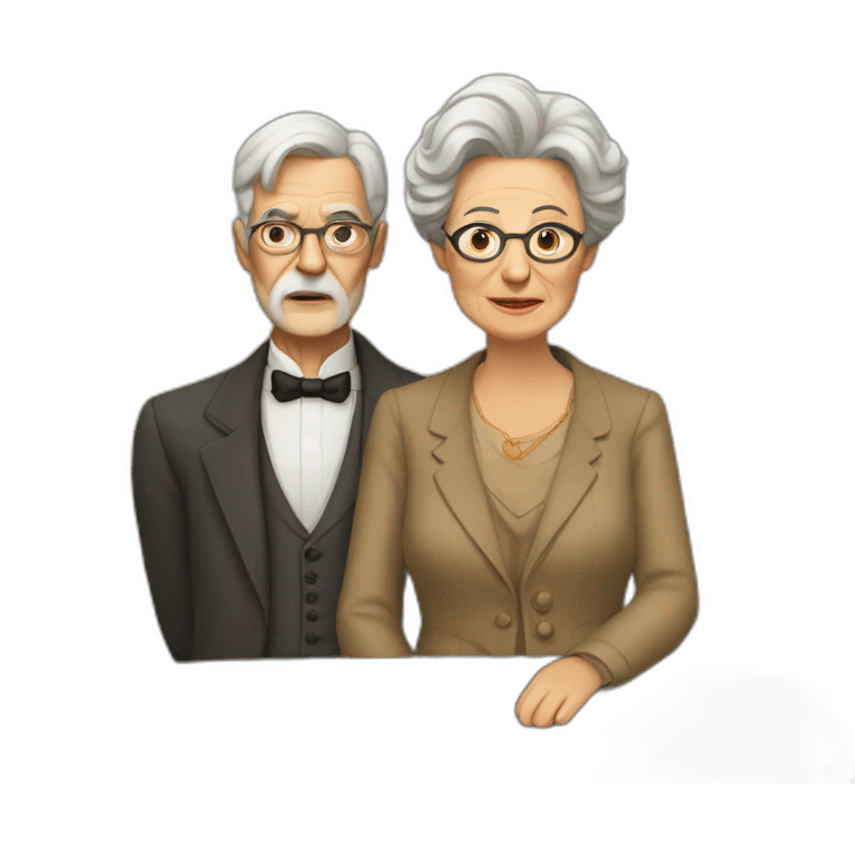 freud and his mom emoji